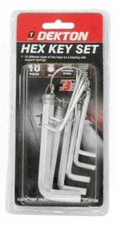 10PK DEKTON ULTRA STRONG STEEL HEX KEY SET